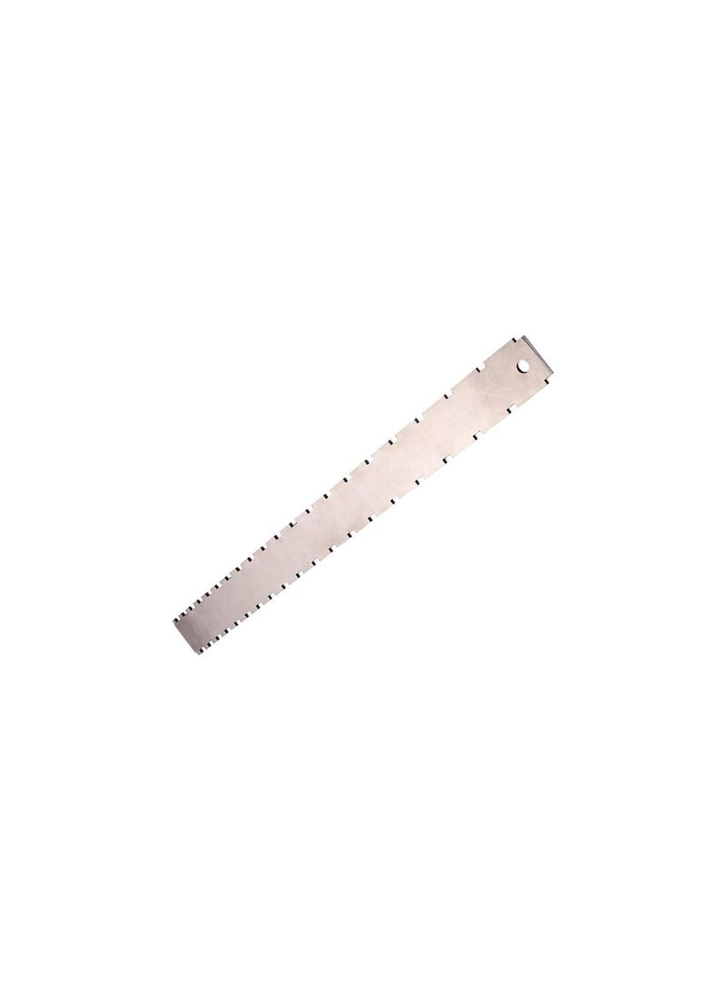 GGOOT Dual Notched Guitar Neck Straight Edge Luthiers Tool for Gibson 24.75" and Fender 25.5" Electric Guitars - Image 2