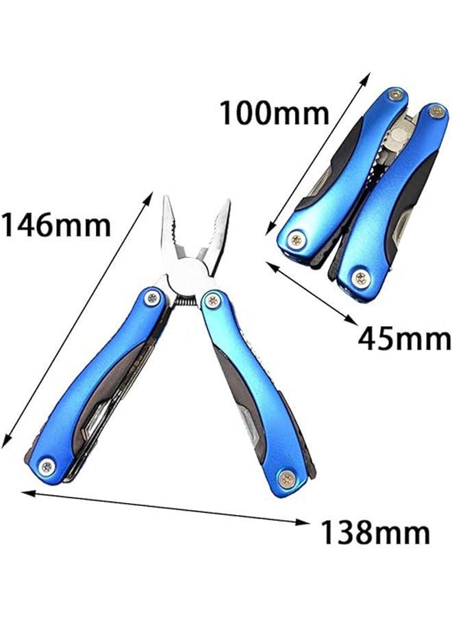 زرادية قابلة للطي متعددة الاغراض للتخييم والانشطة اليدوية وصيد الاسماك - Image 3