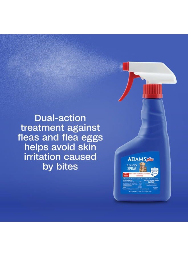 ADAMS Plus Flea and Tick Spray for Cats and Dogs, 16 Oz - Image 5