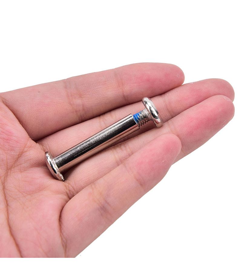 Slivery 8 Pack Inline Skate Axles Blades Screws Bolts Roller Wheels Set - Image 2