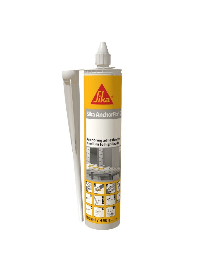 سيكا لاصق لتزريع اشاير الحديد-سيكا انكورفيكس-2  للأحمال المتوسطة والثقيلة - Image 1