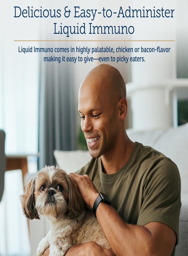 ركس فيتامينز فيتامينات آر إكس السائلة للمناعة - مع إل-لايسين لصحة القطط والكلاب - مكمل فطر الريشي لدعم مناعة الكلاب والقطط - فيتامينات ومكملات للعين مع اللوتين - لحم مقدد (2 أونصة) - Image 4