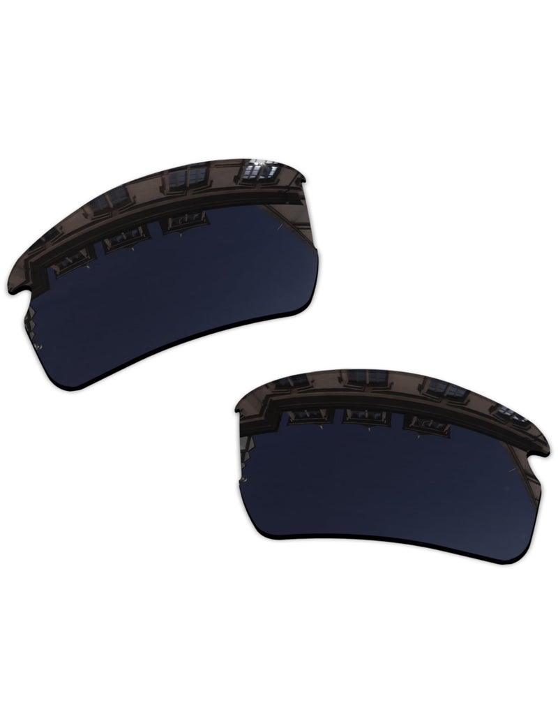 Vonxyz Lenses Replacement for Oakley Flak 2.0 OO9295 Sunglass - Stealth Black Polarized - Image 2