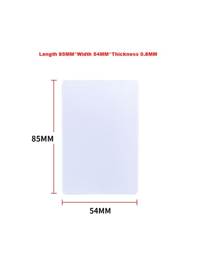 Realand Access Card Ic Card White Card Consumption Card Ic Card Attendance Card Canteen Card Elevator Card Community Access Card, 25 Pieces/box - Image 2
