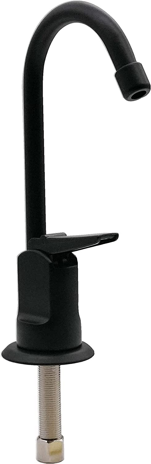 Westbrass Westbrass A203-NL-62 6"" Touch-Flo Style Pure Water Dispenser Faucet  Matte Black - Image 1