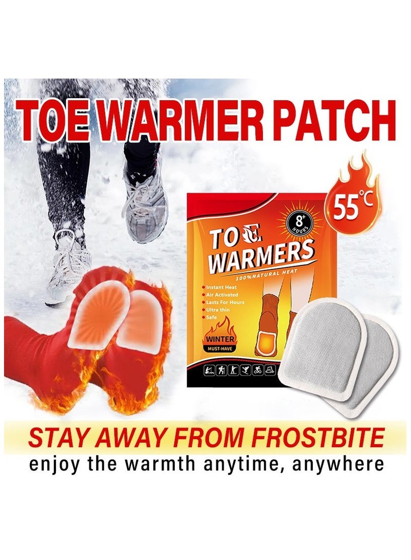 10 Pack 9 Hour Long Lasting Heat Packs - Instant portable warmth for winter, outdoor and travelling in the UAE - Adhesive heat pads for muscle aches, camping, sports and night time use (ultra thin, fast heating) ‘ - Image 2