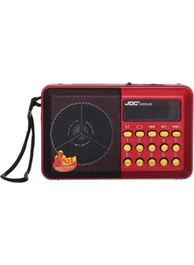 جوك راديو ميني USB صوت قوي جداً 3D يعمل بدون كهرباء بطارية داخلية XBASS YG - 011U متعدد الألوان