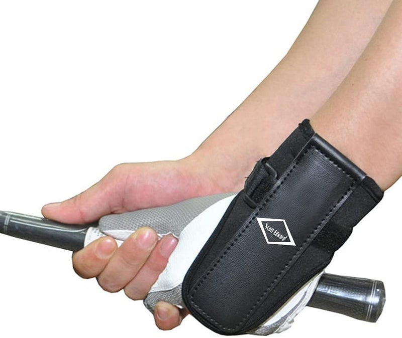 Scott Edward Golf Wrist Brace Swing Training Correct Aid Equipment Wrist Connect-Easy Correct Training Swing Gesture Alignment Practice Tool for Golf Beginners - Image 1