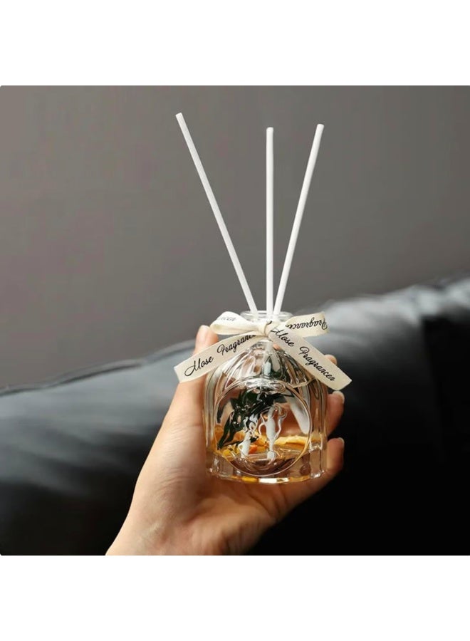 Relex Candles Gift Set. Scented Candle and Aroma Reed Diffuser Set, Aromatherapy, Candles for New Year, Housewarming, Birthday, Women and Men, Present for Mom, Dad, Lavender Candle (Lavender) - Image 5