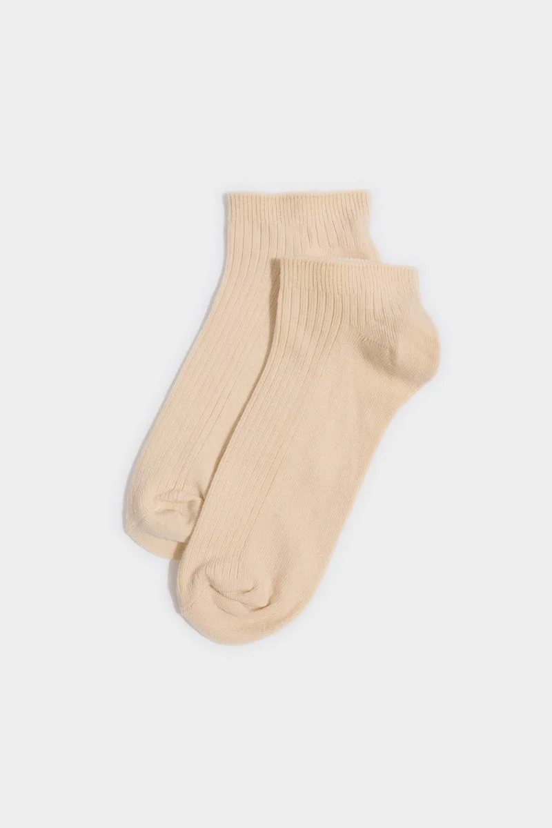 Defacto  Woman 5 Piece Cotton Short Socks for Women | Best Price UAE