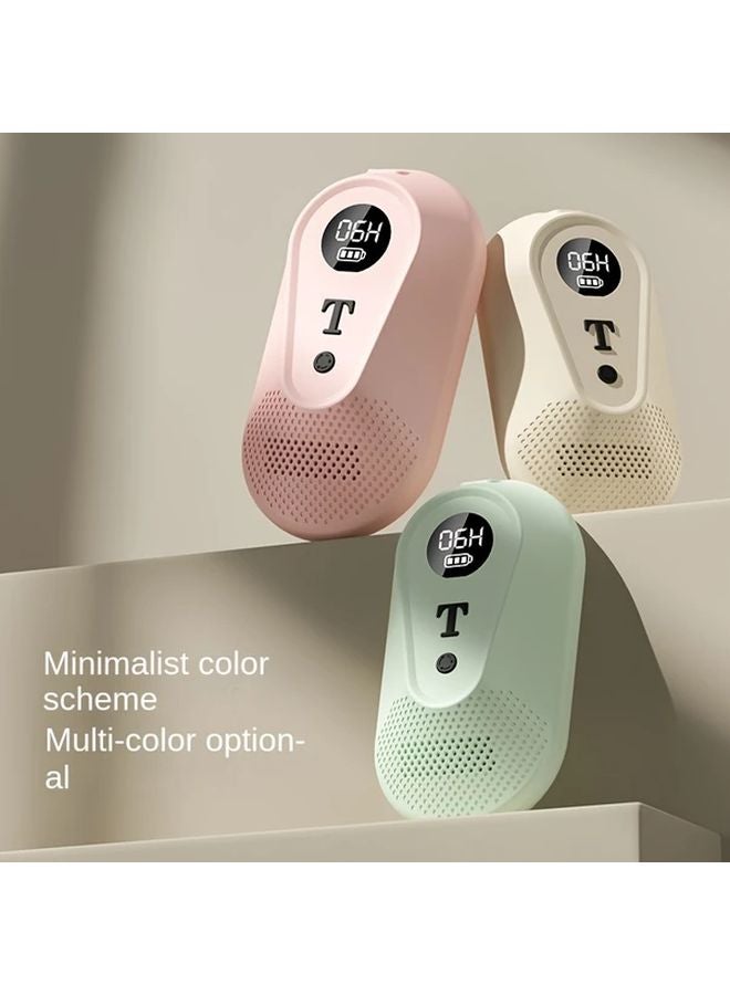 USB Rechargeable Shoe Deodorizer Air Purifier For Cabinet Fridge Pet Khaki - Image 4