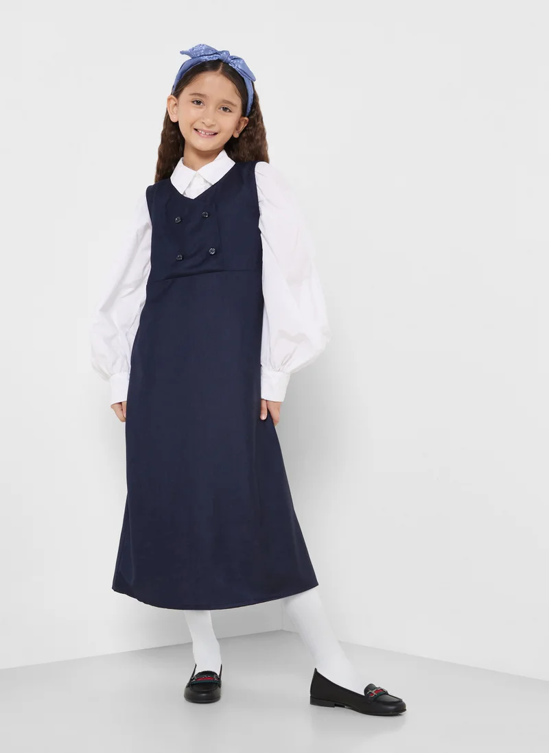 هيا كلوزيت A-Line Pinafore Dress