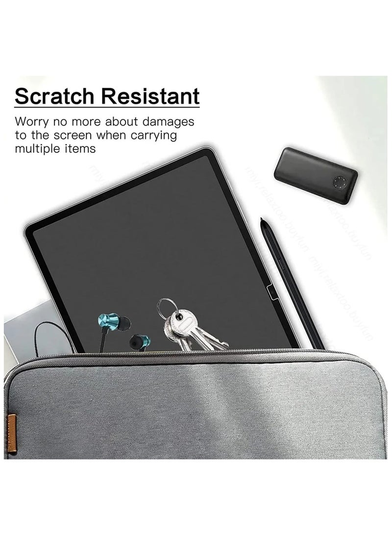 Generic - 2Pcs Paper Feel Compatible With Samsung Galaxy Tab S9 Plus Tab S9 Plus Paper Screen Protector 12.4 Inch 2023 Release Like Paper Write Draw Soft Film Anti Scratch No Bubble 12.4 Inch - Image 1