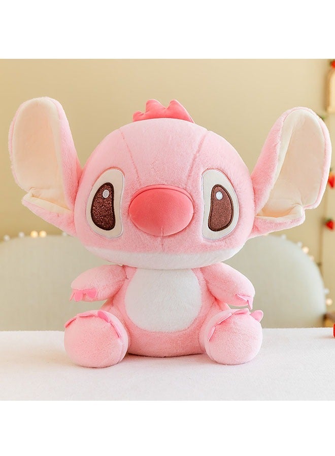 25cm Cartoon Pink Stitch Plush Doll Plush Toy Room Decoration Soft Doll Suitable for Children Gift Party Gift - Image 2
