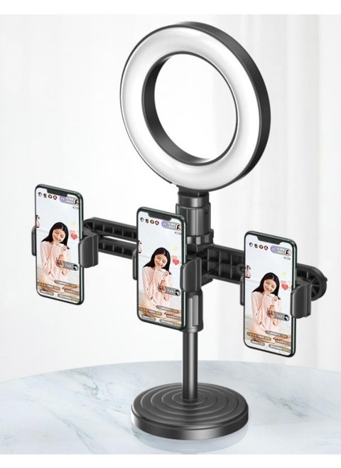 Adjustable Multi-camera Desktop Live Broadcast Holder Mobile Phone Selfie Stick