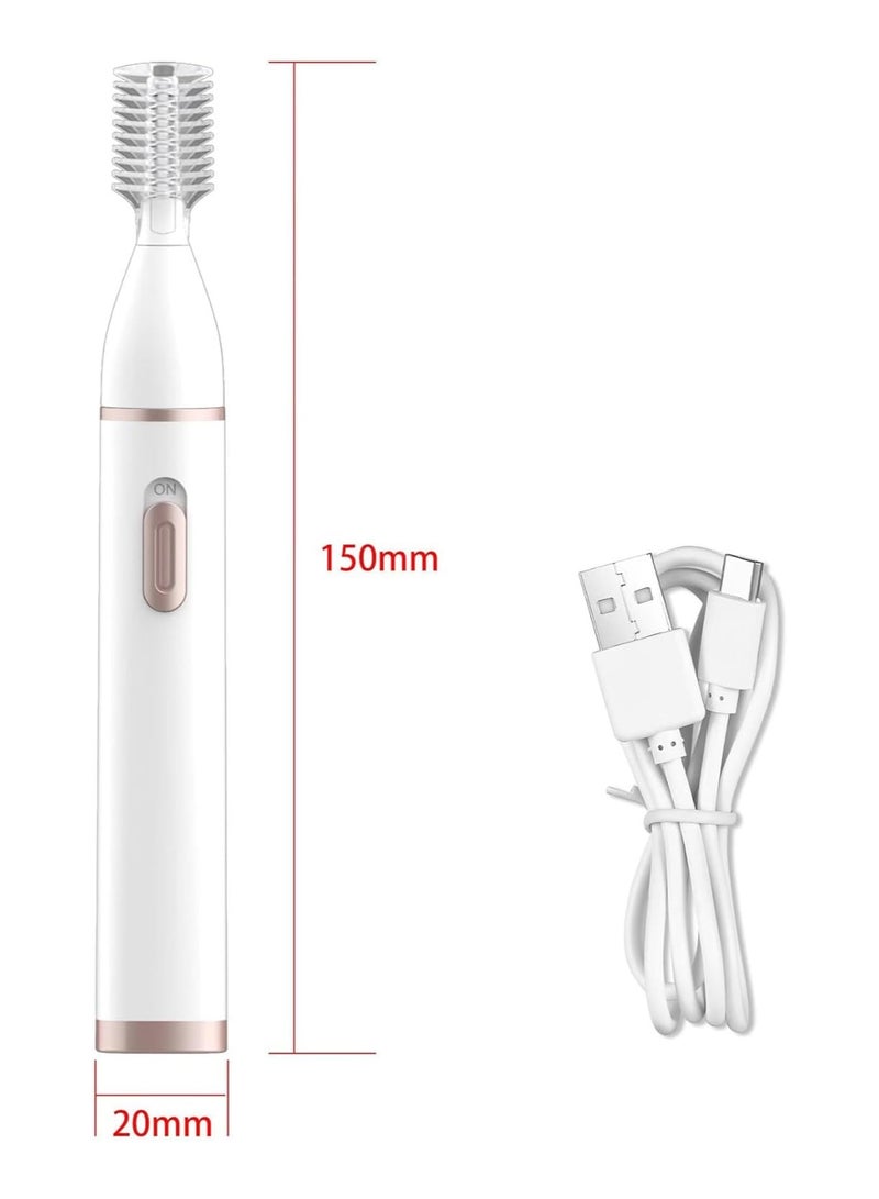 general Portability Multifunction USB Shaver Feminine Portability Electric Eyebrow Pencil - Image 2
