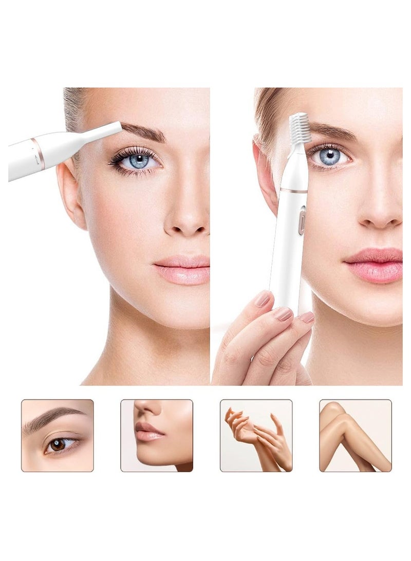 general Portability Multifunction USB Shaver Feminine Portability Electric Eyebrow Pencil - Image 3