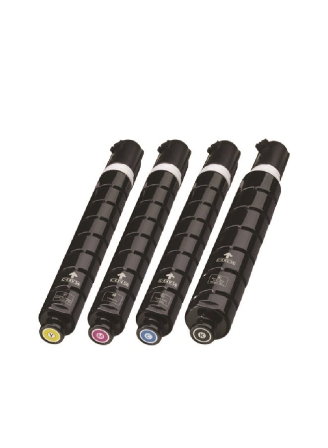 C-EXV 48 Set Toner Cartridge Replacement For Canon IR ADV C1325iF, IR ADV C1335iF, IR ADV C1335iFC (Black Cyan Magenta Yellow) - Image 1