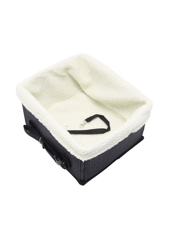 FixtureDisplays FixtureDisplays® Pet Dog Cat Seat Booster Car Carrier Bag Pet Travel Messenger Tote Soft Kennel 12235-BLACK - Image 2