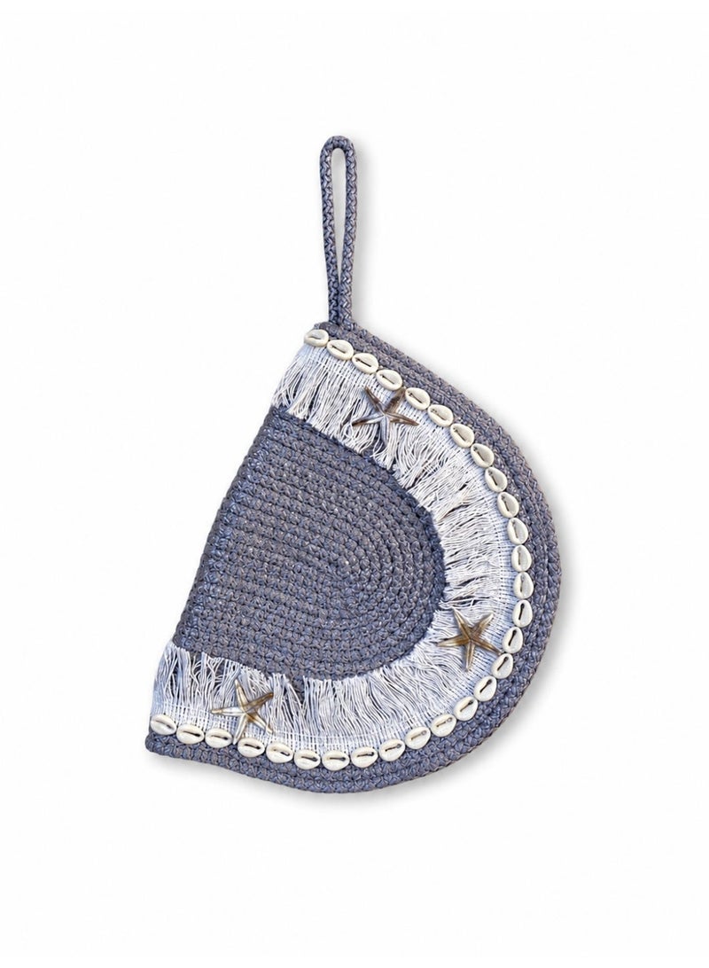 LIFESTYLISH Handbags Summer with a semi-circular design ZK-2 - Grey - Image 5