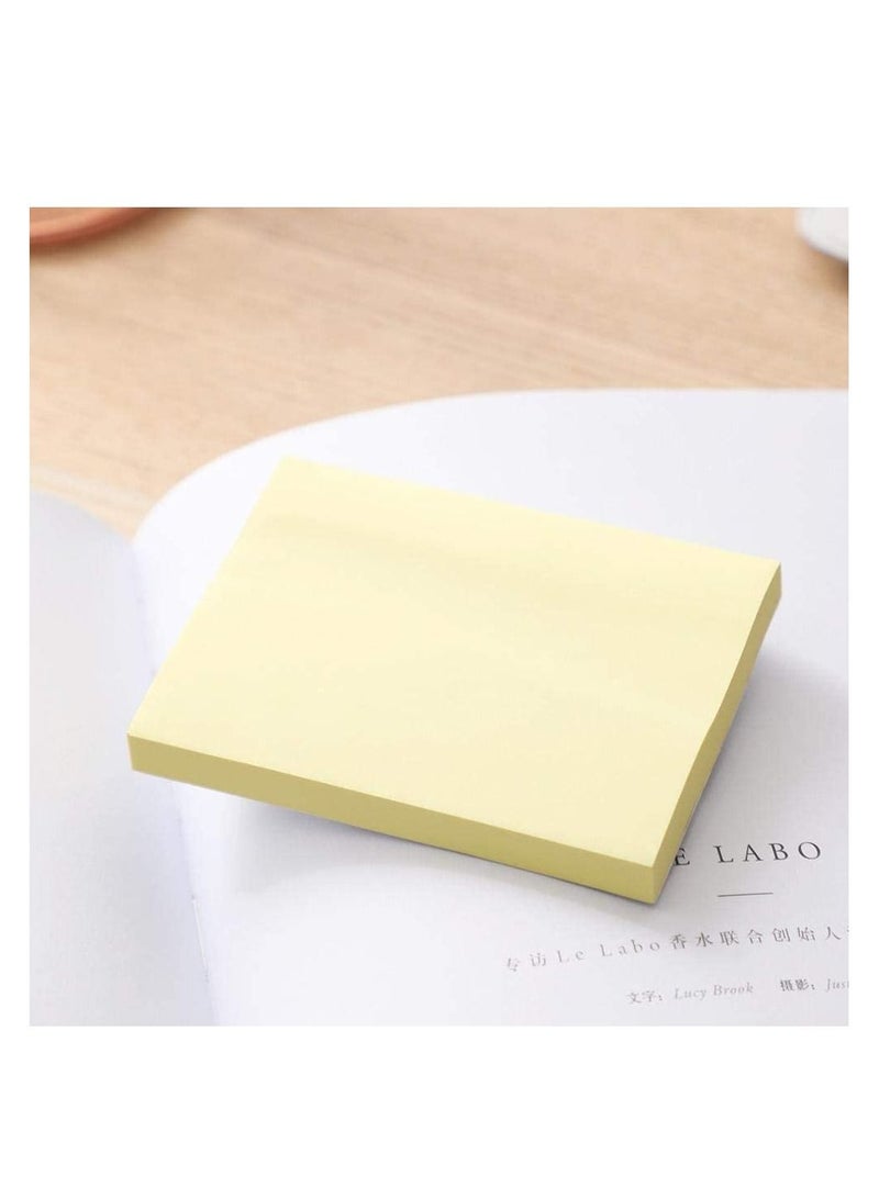 Deli 4-Pad Sticky Notes 3x4 Inch Size Yellow Colour - Image 4