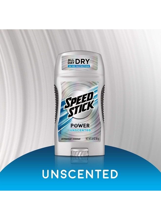 Speed Stick Anti-Perspirant Deodorant, Unscented 3 oz (Pack of 3) - Image 5