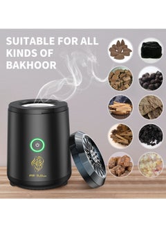 Bukhoor New Style Mini Car USB Type-C Power Rechargeable Incense Burner  - Image 2