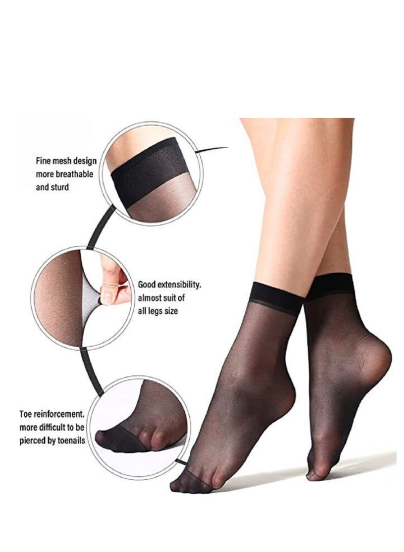 Lana A pack of 5 pairs of comfortable, lightweight socks, almost invisible, truly hidden socks with a low cut. - Image 3