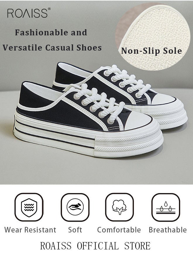 Ladies Canvas Shoes Casual Shoes Sports Breathable and Wear-Resistant Street Style Low-Top Sneakers Women's Fashion All-Match Two-Wear Canvas Shoes - pzsku/ZF1339C330CD3AAEF76F2Z/45/_/1691462395/41fd9824-953a-4f5d-a85e-1df9276fe47d