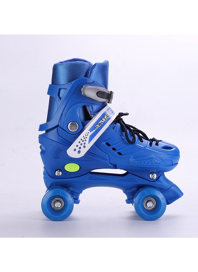 Arabest Design For Girls Boy Kids Child Adjustable Quad Roller Skates Shoes Sliding Sneakers 4 Wheels 2 Row Line outdoor Gym Sports  - Image 2