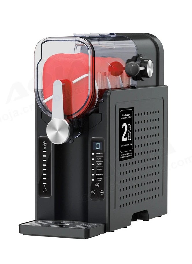 Slush Ice Maker-HRX, 4 Modes, 180W Commercial Frozen Drink Machine with Smart Panel, 1.8L Capacity