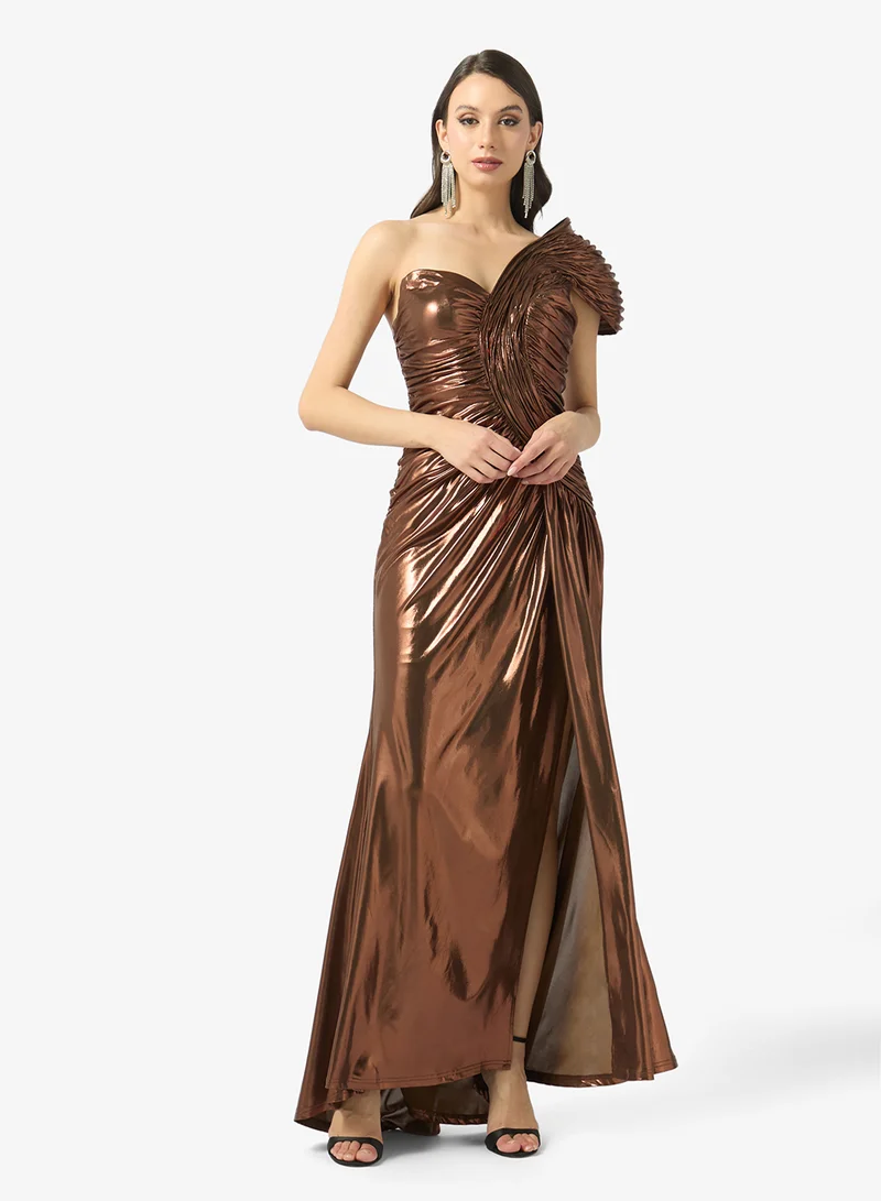 Little Mistress  Choc Metallic Maxi for Women | Best Price UAE