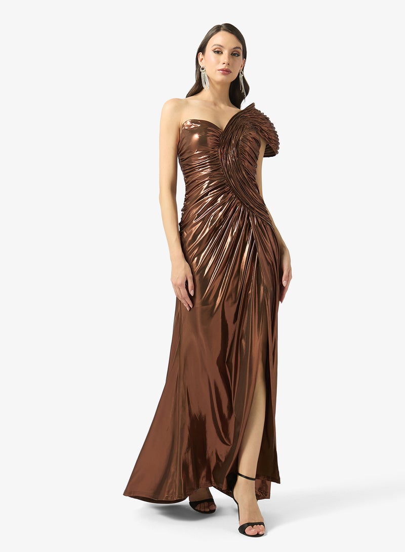 Little Mistress Choc Metallic Maxi - Image 1