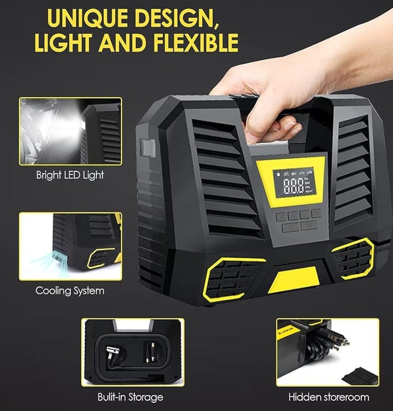 CarSun C1808-2 Cordless Tire Inflator - Image 3