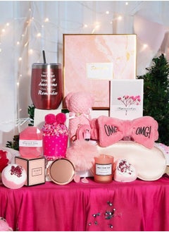 ZCM-HAPPY Elegant Gift Box for Women - Premium Special Occasion Bath Care Gift Set with Thoughtful Surprises  - Image 2