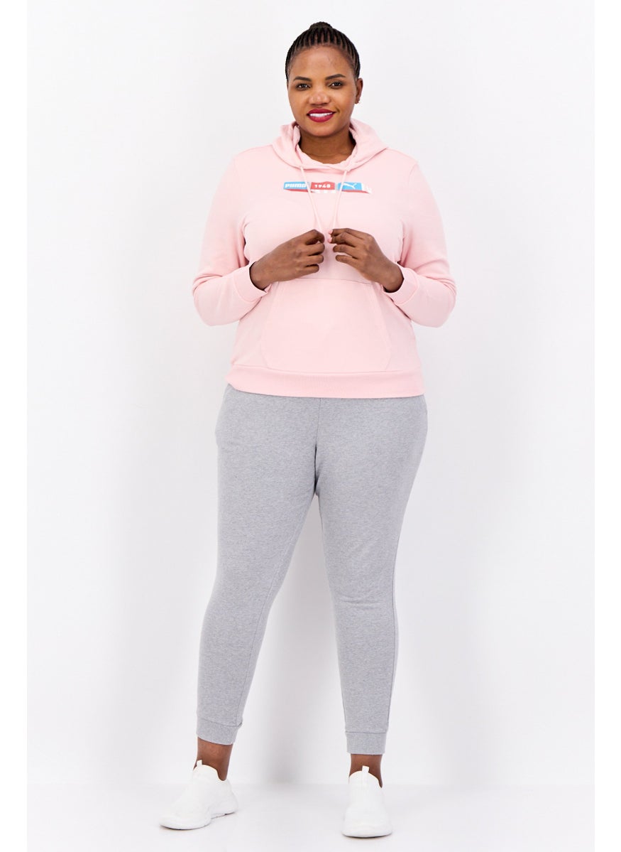 PUMA Women Sportswear Fit Long Sleeves Outdoor Sweatshirt, Pink  - Image 4