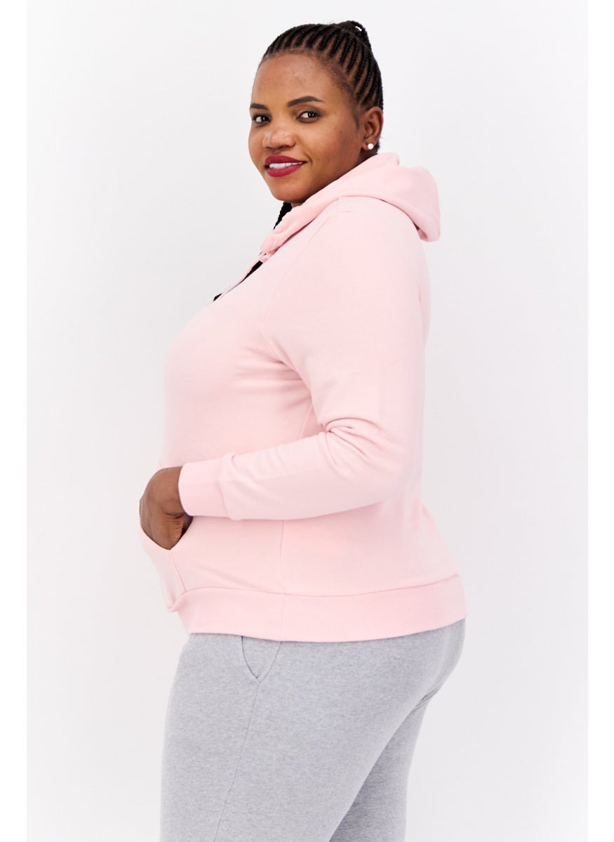 PUMA Women Sportswear Fit Long Sleeves Outdoor Sweatshirt, Pink  - Image 2