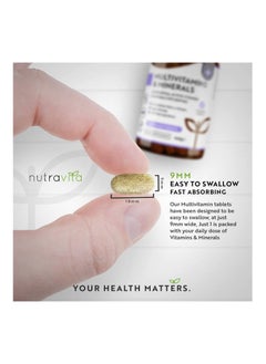 Nutravita Multivitamins and Minerals 365 Vegan Multivitamin Tablets Multivitamin Tablets  - Image 3