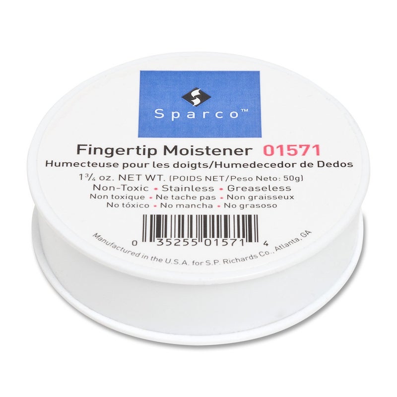 Sparco S.P. Richards Company Sortkwik Fingertip Moistener, Nonskid Back, 1-3/4 oz. (SPR01571)