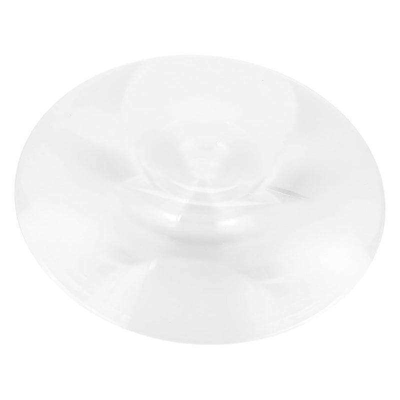 Healeved High Transmission Acrylic Lens Focal Transparent Optical Experiment Projector Accessories Lightweight Easy To Use For Science Education Classroom Clear - Image 1