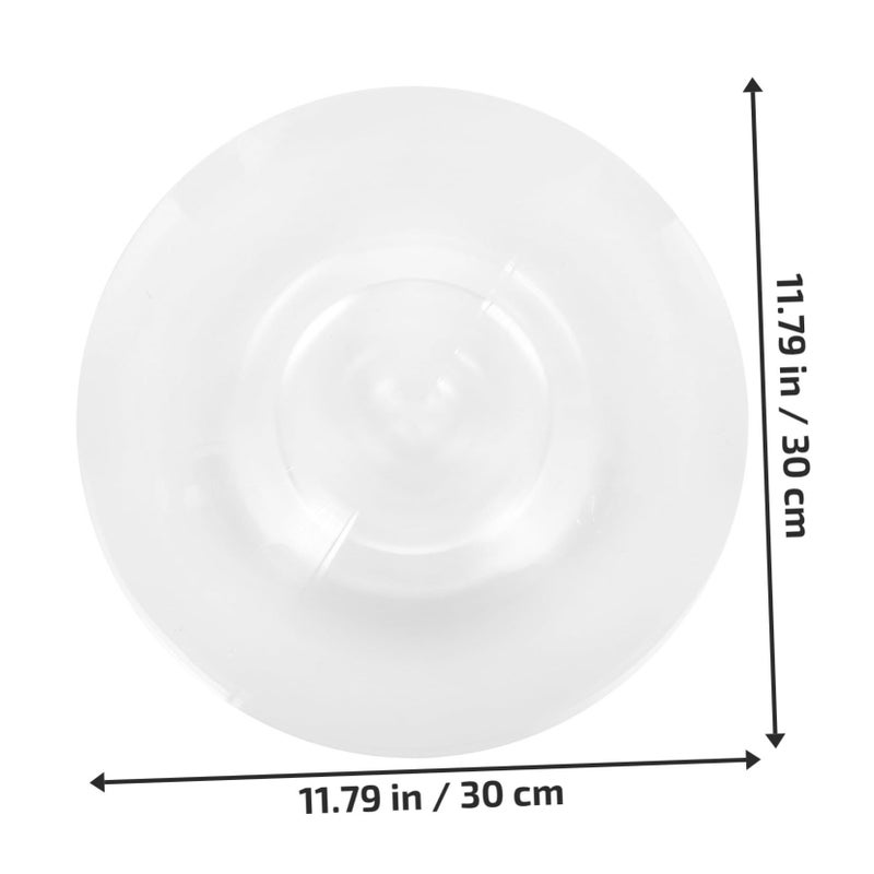 Healeved High Transmission Acrylic Lens Focal Transparent Optical Experiment Projector Accessories Lightweight Easy To Use For Science Education Classroom Clear - Image 3