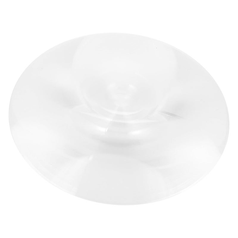 Healeved High Transmission Acrylic Lens Focal Transparent Optical Experiment Projector Accessories Lightweight Easy To Use For Science Education Classroom Clear - Image 2