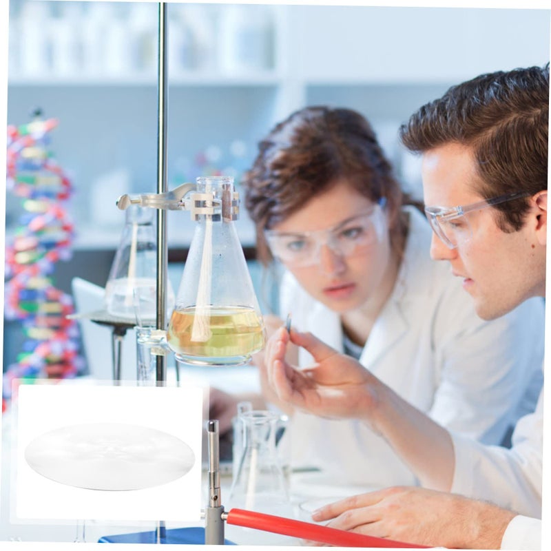 Healeved High Transmission Acrylic Lens Focal Transparent Optical Experiment Projector Accessories Lightweight Easy To Use For Science Education Classroom Clear - Image 4