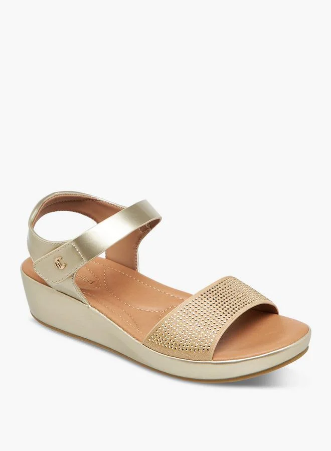 Le Confort Women Embellished Wedge Heel Sandals