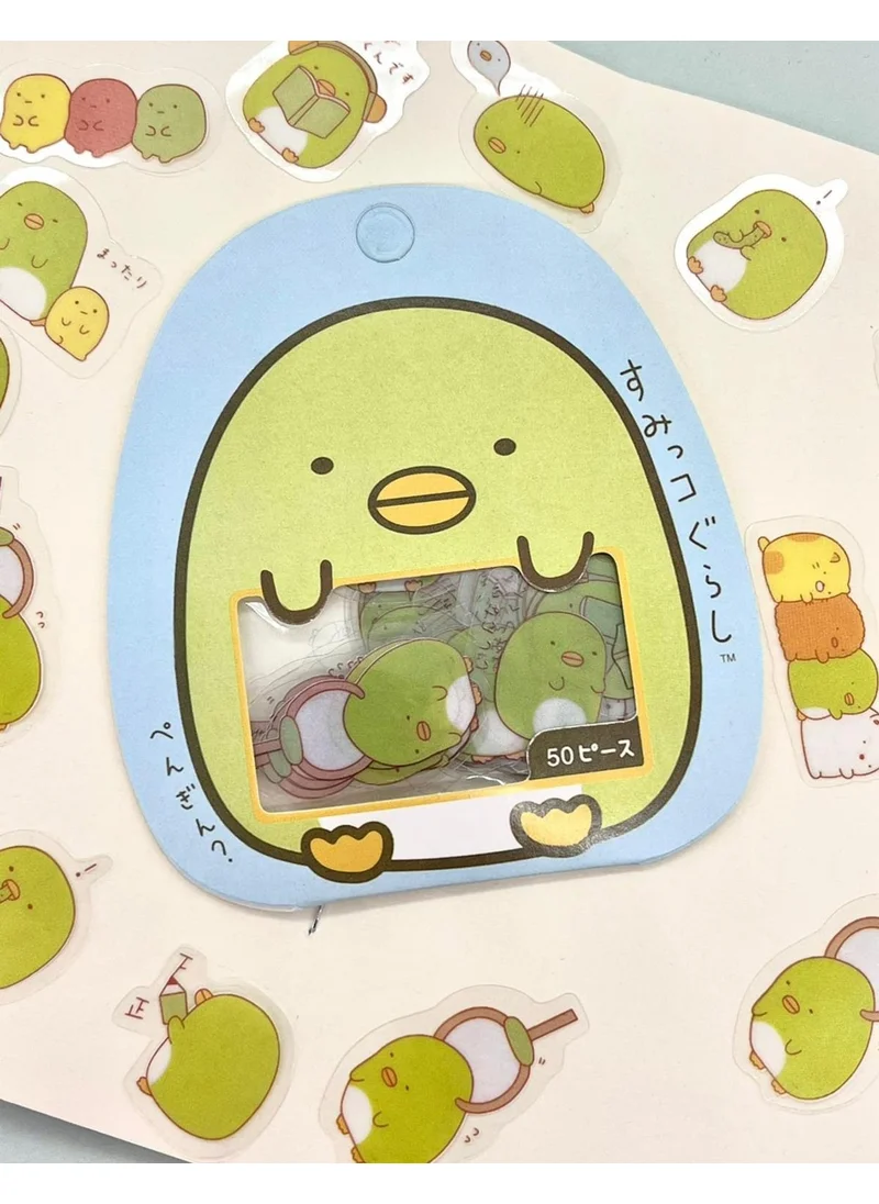 Kağıt Gemi Dükkan Paper Ship Shop Cute Sumikko Gurashi Sticker Blue Package -Stickers -Bullet Journal-Notebook Decoration