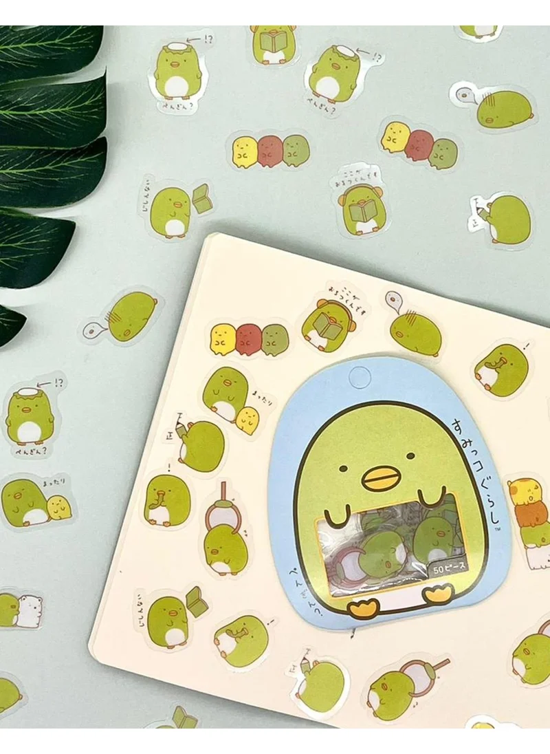 Kağıt Gemi Dükkan Paper Ship Shop Cute Sumikko Gurashi Sticker Blue Package -Stickers -Bullet Journal-Notebook Decoration