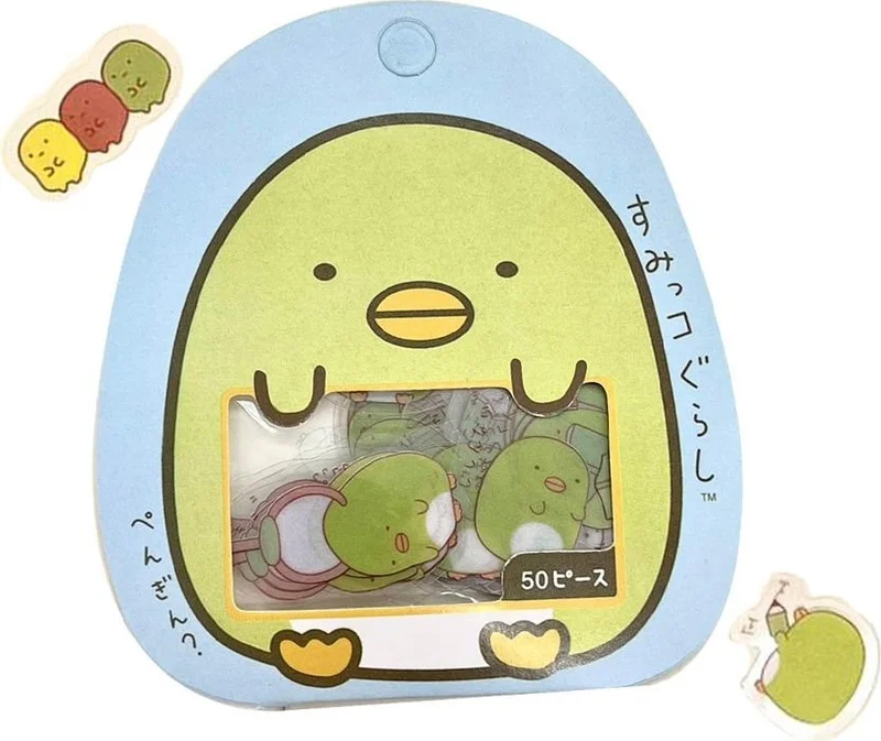 Kağıt Gemi Dükkan Paper Ship Shop Cute Sumikko Gurashi Sticker Blue Package -Stickers -Bullet Journal-Notebook Decoration
