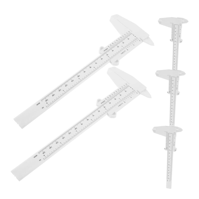 أوبريتاكس 5 قطع مجموعة فرجار بلاستيكي للطلاب والهندسة والاستخدام المنزلي - Image 2