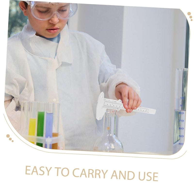 أوبريتاكس 5 قطع مجموعة فرجار بلاستيكي للطلاب والهندسة والاستخدام المنزلي - Image 4