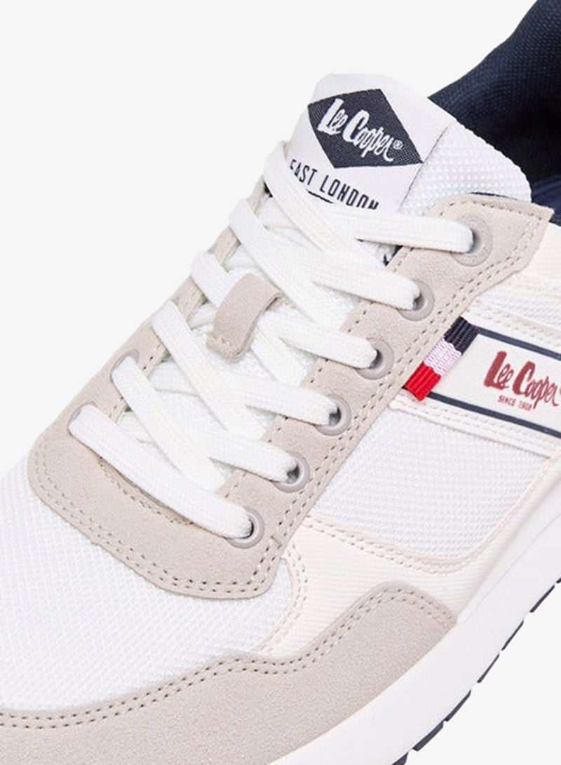 لي كوبر سنيكرز نسائي بطبعة شعار مع إغلاق برباط - Image 4